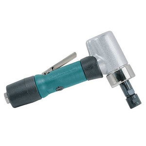 7 Degree Offset Die Grinder, 1/4 in NPT Female Air Inlet, 1/4 in Collet, Heavy Duty, 18,000 RPM - 52293