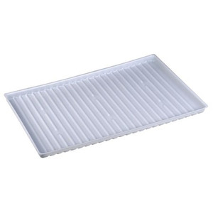Shelf Tray, Polyethylene, 26-1/8 In. W - 25994