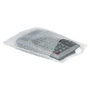 Self-Seal Bubble Pouches, 6" x 15 1/2", Clear, 250/Case - BOB615