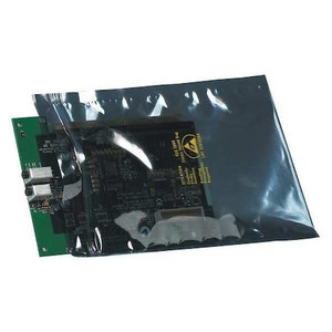 Reclosable Static Shielding Bags, 4" x 24", Transparent, 100/Case - STC348