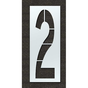 Airport Pavement Stencil, 2,120 in - STL-108-F1202