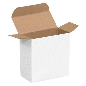 Reverse Tuck Folding Cartons, 3 5/16x1 1/2x3 5/16", 1000PK, 12" Inside Lg, 10" Inside W, 1000 PK - RTC30W