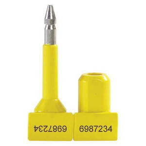 Bolt Seals, 3/4" x 3 1/4", Yellow, 50/Case - SE1032Y