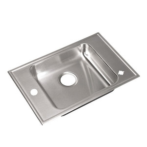 Drop-In Classroom Sink, Drop-In Mount, 2 Hole, Stainless steel Finish - CRAADA1725A55LM-J