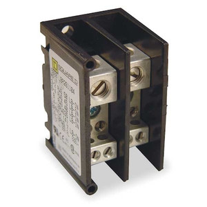 Pwr Dist Block, 310A, 2P, 6AWG-350 MCM, 600V - 9080LBA263101