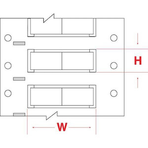 1" x 21/32" Wire Marker, Wire Sleeve, Write On Legend, White, PS-375-2-WT-2 - PS-375-2-WT-2