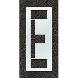 Airport Pavement Stencil, E, 108 in - STL-108-F108E