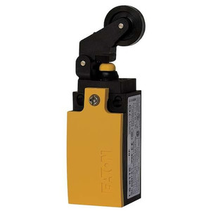 Limit Switch, Plunger, Roller Lever, 1NC/1NO, 4A @ 400V AC, Actuator Location: Top - LS-S11S-LB