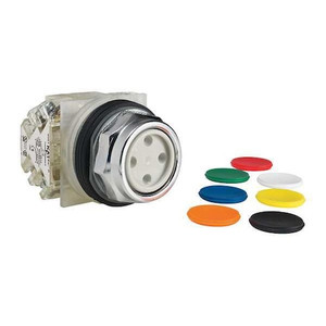 Non-Illuminated Push Button, 30 mm, 2NO/2NC, Universal - 9001KR1UH2