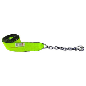 Tiedown, Winch Strap, 5000 lb, Chain Anchor - TE61214