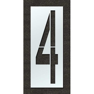 Airport Pavement Stencil, 4,108 in - STL-108-F1084