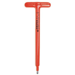 Metric Plain Hex Key, 5 mm Tip Size, 10 in Long, 3 1/2 in Short - 98 15 05