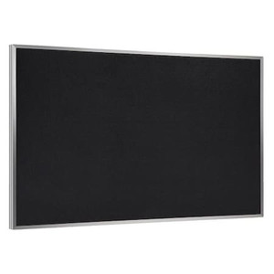 Rubber Bulletin Board 24" x 36", Black - ATR23-BK