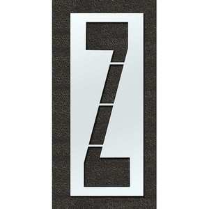Airport Pavement Stencil, Z, 120 in - STL-108-F120Z