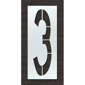 Airport Pavement Stencil, 3,120 in - STL-108-F1203