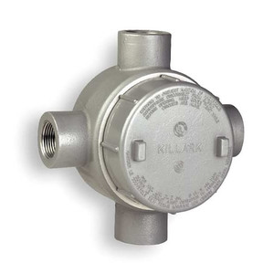 Conduit Outlet Body, Iron, X, 1-1/4 In. - GESXT-4M