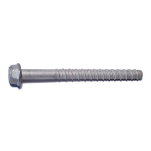 Tapcon Concrete Screw, 1/2" Dia., Hex, 6 in L, Steel Zinc Plated, 20 PK - 50088 Tapcon Concrete Screw, 1/2" Dia., Hex, 6 in L, Steel Zinc Plated, 20 PK - 50088