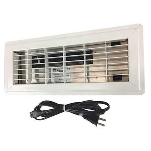 Register Booster Fan, White, 12" Boot - RB12W