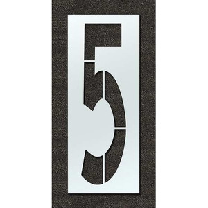 Airport Pavement Stencil, 5,120 in - STL-108-F1205