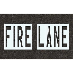 Pavement Stencil, Fire Lane, 48 in - STL-116-74831