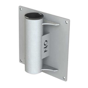 Wall Mount Base, 1,200 lb Capacity, Silver - OZWALL1