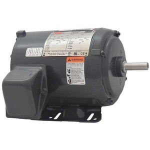 3-Phase General Purpose Motor, 1 HP, 56H Frame, 230/460V AC Voltage, 1750 Nameplate RPM - 48ZJ83