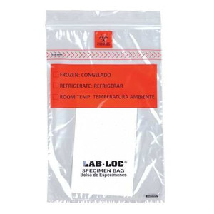 Transfer Bag, 1.75 mil Thick, LDPE, PK1000 - LABZ1215BA