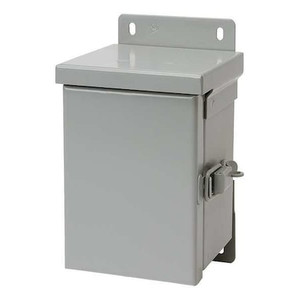 Carbon Steel Electrical Enclosures, 20 in H, 6.62 in D, 20 in W, NEMA 1, Hinged - A20N20ALP