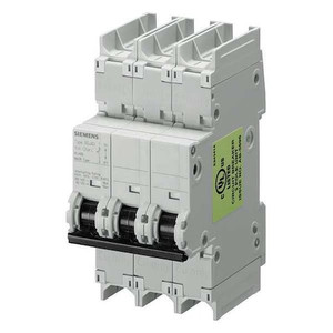 IEC Miniature Circuit Breaker, 5SJ4 Series, 6A, 3 Pole, 240V AC, 14kA at 240V AC, C Curve - 5SJ43067HG41