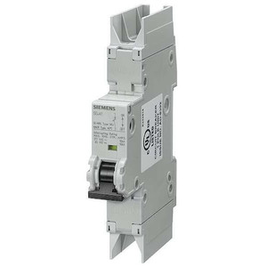 IEC Miniature Circuit Breaker, 5SJ4 Series, 1A, 1 Pole, 277V AC, 10kA at 277V AC, D Curve - 5SJ41018HG42