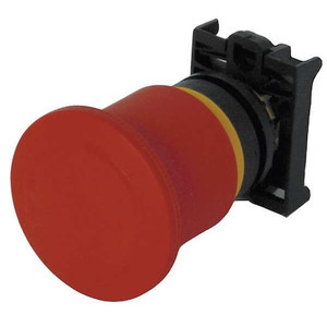 E-Stop Pushbutton Operator, Red, 22mm - M22-PVS