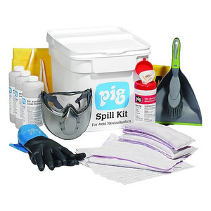 Spill Kit, Chem/Hazmat, White - KIT399