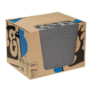Sorbents, 26 gal, 16 in x 20 in, Universal, Gray, Polypropylene - MAT188
