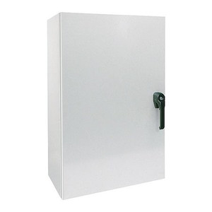 Carbon Steel Electrical Enclosures, 20 in H, 12 in D, 20 in W, NEMA 4, Hinged - N4122020121PTC