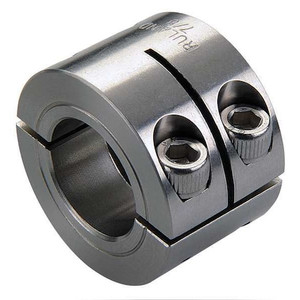 Shaft Collar, Clamp, 2Pc, 20mm, 303 SS - MWSP-20-SS