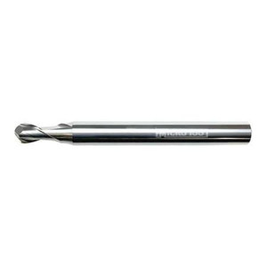 Carbide End Mill, 0.8 mm, Cut 0.8 mm, 2 FLT - SFBM-008-5X