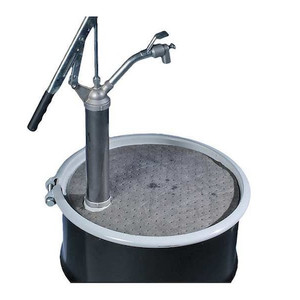 Sorbents, 5 gal, 18 in Dia., Universal, Gray, Polypropylene - MAT237