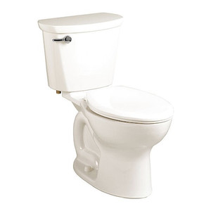 Cadet Pro El 10" R L/Seat Wht, 1.28 gpf, Cadet Flushing System, Floor Mount, Elongated, White - 215CB.104.020