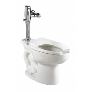 Madera -1.1 Select Fv Ts Systm, 1.1 to 1.6 gpf, Flushometer, Floor Mount, Elongated, White - 3043.511.020