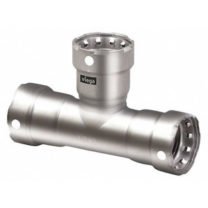 Viega MegaPress tee, 3/4" x 3/4" x 3/4" - 95110