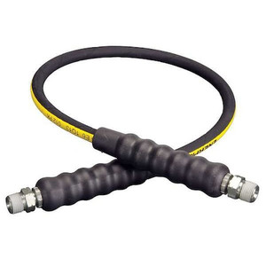H9203, 3 ft., Heavy-duty Rubber High Pressure Hydraulic Hose, .25 in. Internal Diameter - H9203