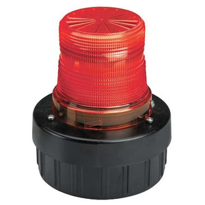 Warning Light w/Sound, LED, Red, 120VAC - AV1-LED-120R