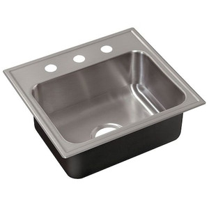 Drop-In Sink, 3 Hole, Stainless steel Finish - SLADA1921A553-J