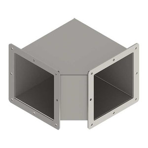 Elbow, 90 deg., Ind, SS, 6in. H x 6in. L - F66WE90SS