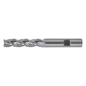 3-Flute Carbide HP Square Single Roughing End Mill CTD CEM-RA Bright 1x1x2-1/4x5 - C60470