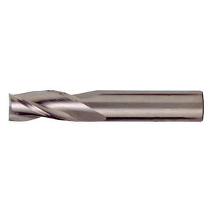 3-Flute Carbide CrnRadius Single GP End Mill Cleveland CEM-SE-3 Bright 1"x1"x1-1/2"x4"x0.03CR - C61699