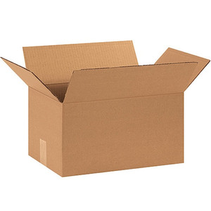 Box, Corrugated, 15" x 10" x 7", Kraft, PK25 25 PK - 15107