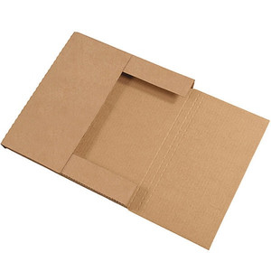 Easy-Fold Mailers, 10 1/4" x 10 1/4" x 1", Kraft, 50/Bundle - M10101K