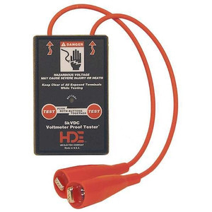 Proof Tester, For Voltmeter, 9V Battery - PT-5000B