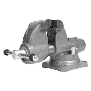 Combination Vise, Serrated Jaw, 11 1/8" L - C1
